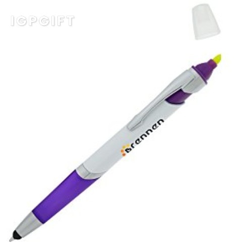 Set kombinasi stylus dan pen neon