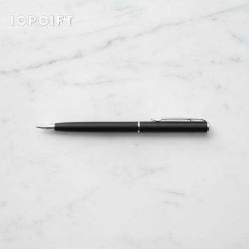 Pelbagai warna pen bulat hitam