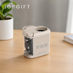 Peminat Lampu Mudah Alih 360° Berputar Gunting Payung