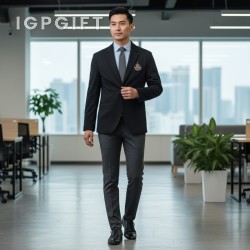 Pakaian luar suit elastik empat arah mesra alam