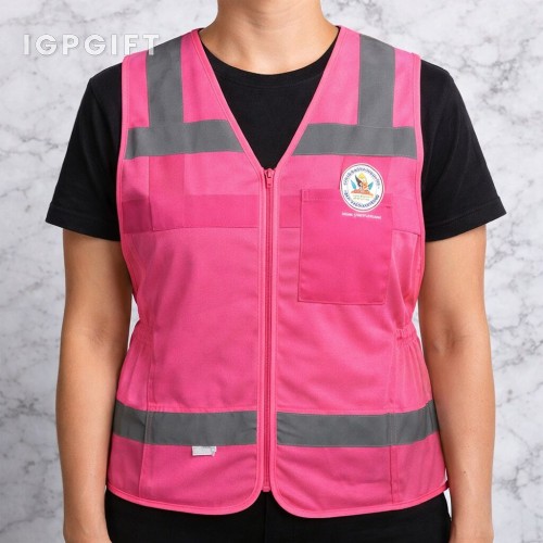 Reflektif Wanita Jaket Penuh