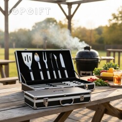 Set alat BBQ mewah