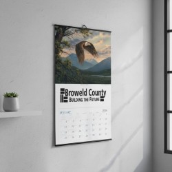 Kalendar Dinding Besar - Helang Putih
