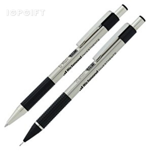 Set Mengepit Logam Berkualiti Tinggi dan Pensil Automatik