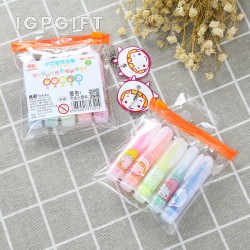Mini Pensel Fluorescent Berwarna-warni