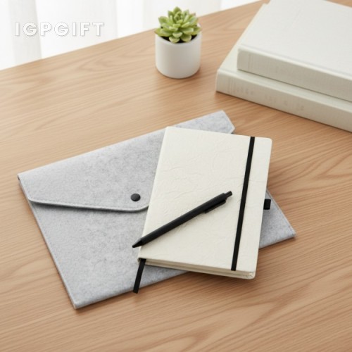 Set hadiah buku nota perniagaan