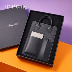 Set hadiah penyimpanan dokumen yang halus