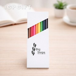 Set pensil kayu 8 warna keseluruhan