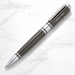 Reka bentuk pens putar logam yang halus