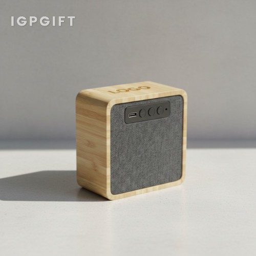 Bamboo Solar Speaker