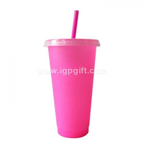 Eco-friendly PP heat discolored cup