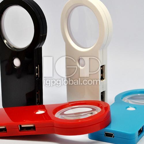 Magnifier USB Hub