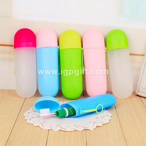 Outdoor tooth brush case travel set