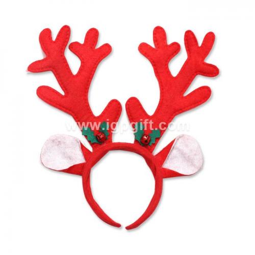 Christmas deer horn headband