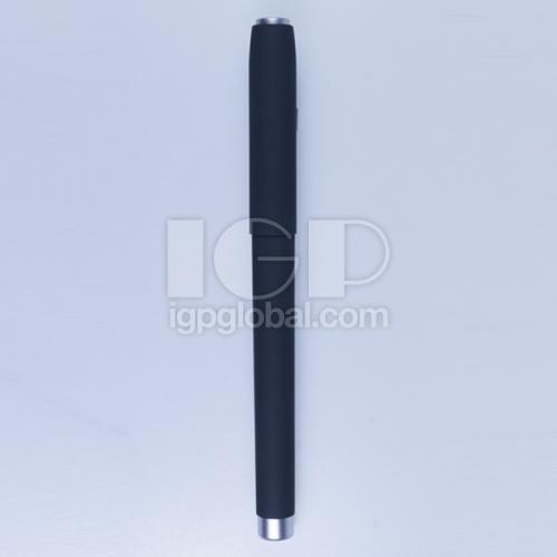 Rubber Rod Black Gel Pen