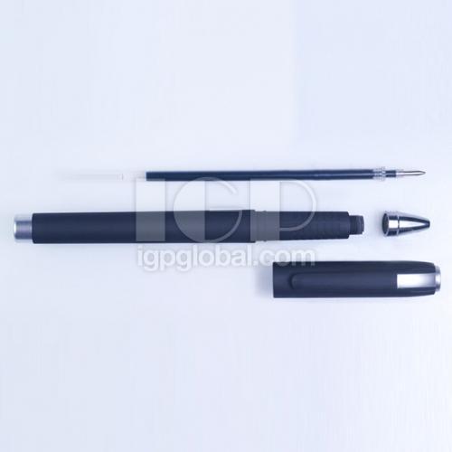 Rubber Rod Black Gel Pen