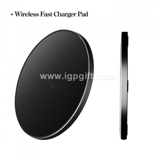 Wireless fast-charging charger with atmosphere light