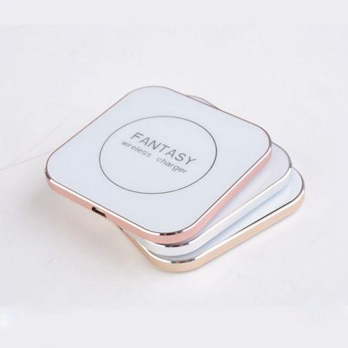 Aluminum alloy ultra thin square wireless charger
