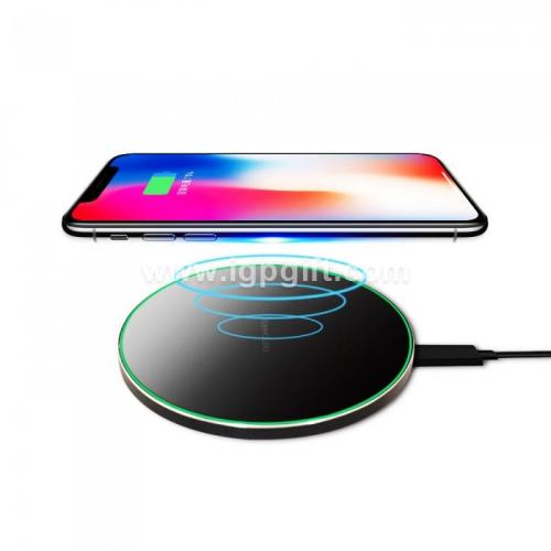 Wireless fast-charging charger with atmosphere light