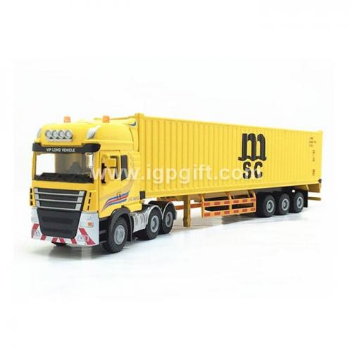 Alloy container truck model