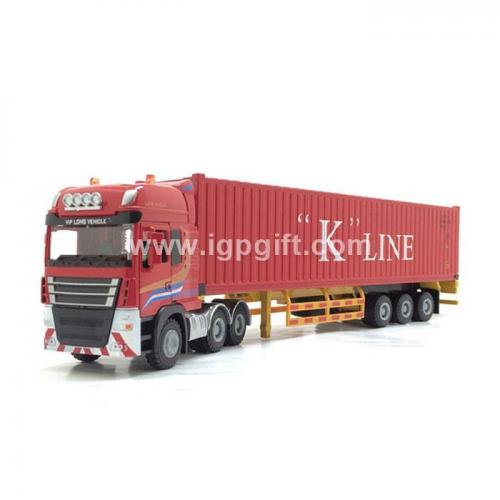 Alloy container truck model