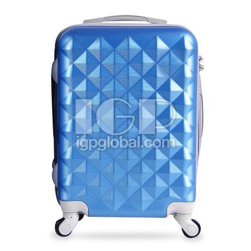 Diamond Pattern Suitcase