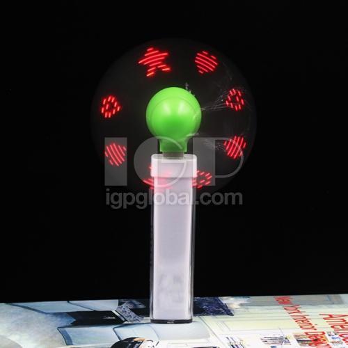 LED LOGO Customizable Power Bank Fan 