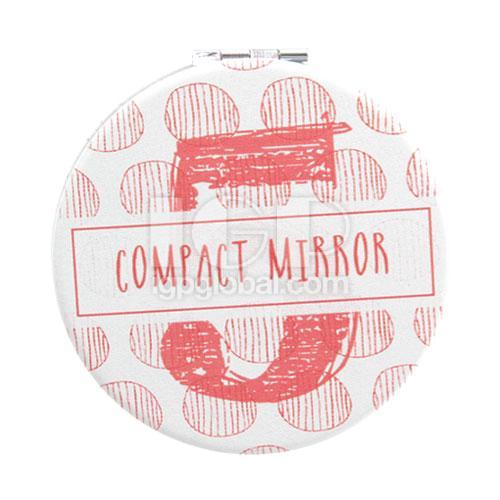 Folding double-sided cosmetic mirror