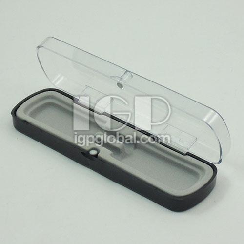Transparent Cover Plastic Pen Box