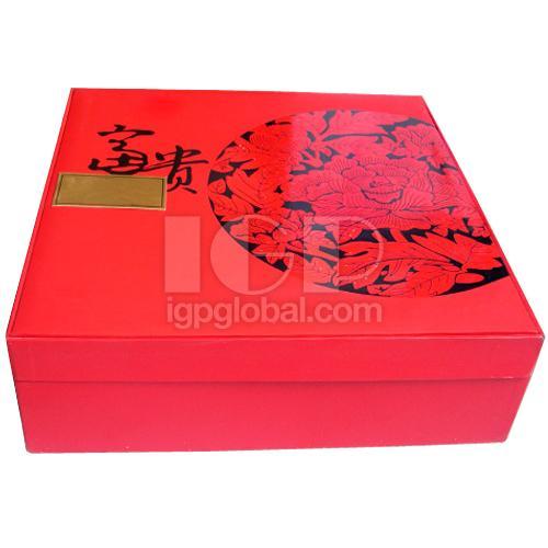 Treasure Flower Moon Cake Box