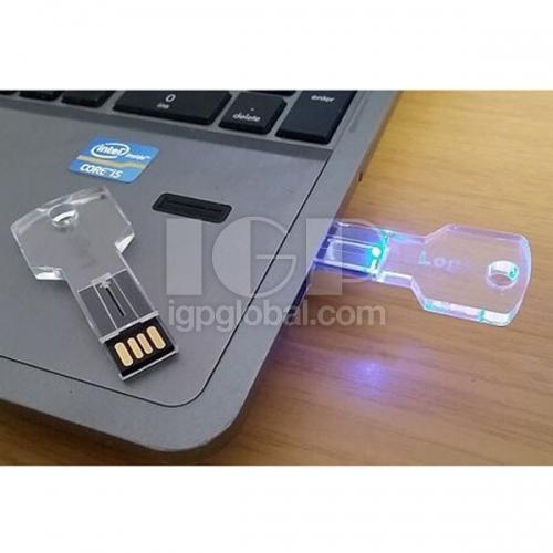 Full Transparent Key USB