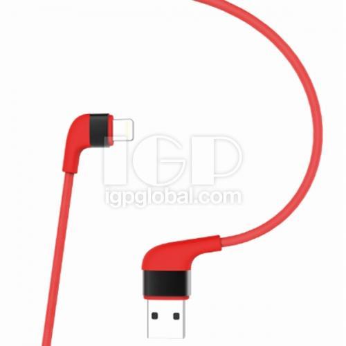 Elbow Apple Data Cable