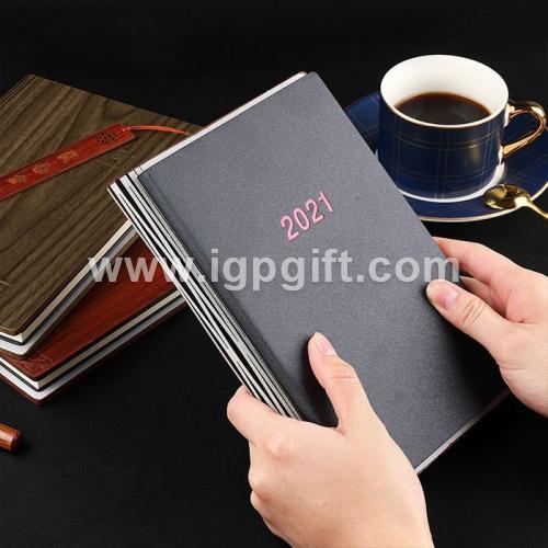 Wooden notebook business gift set
