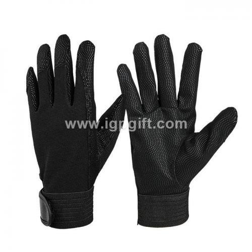 Black ultra fiber gardening gloves