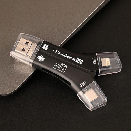 4 in 1 Multi-functional USB Driver with Card Reader