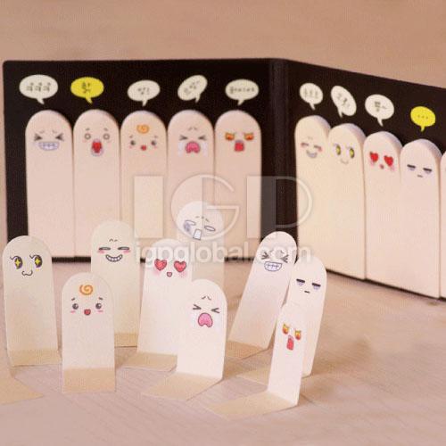 The Finger-shaped Memo Pad