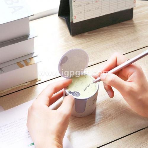 Cup shape creative memo pad