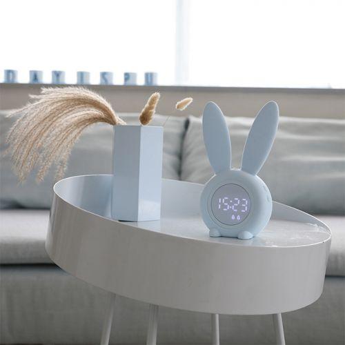 Rabbit Light-operated LED Alarm Clock