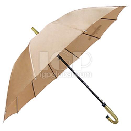 12-bone Single Color Straight Rod Umbrella