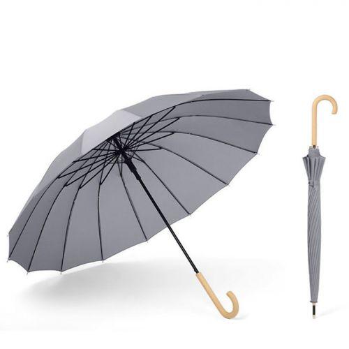 Wooden High-class Business Advertising Umbrella