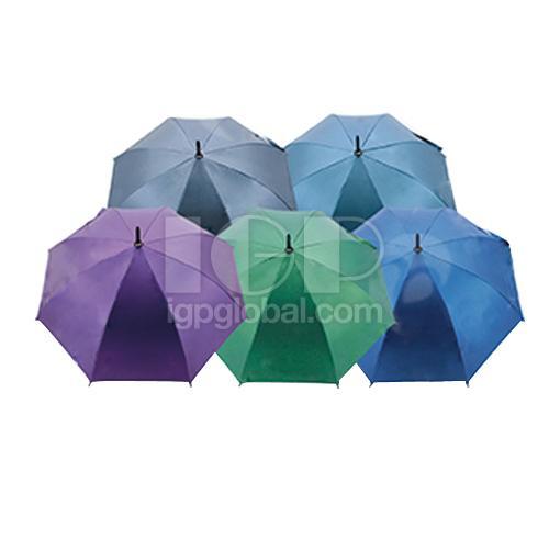 Anti UV Paint-coat Inner Straight Rod Umbrella
