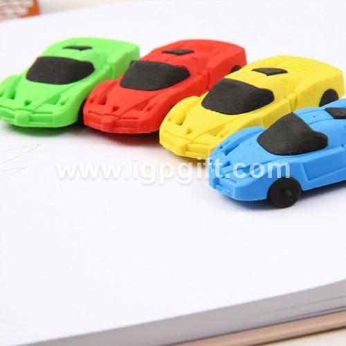 Toy car style rubber
