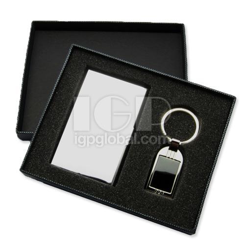 Cardholder+Keychain Business Set
