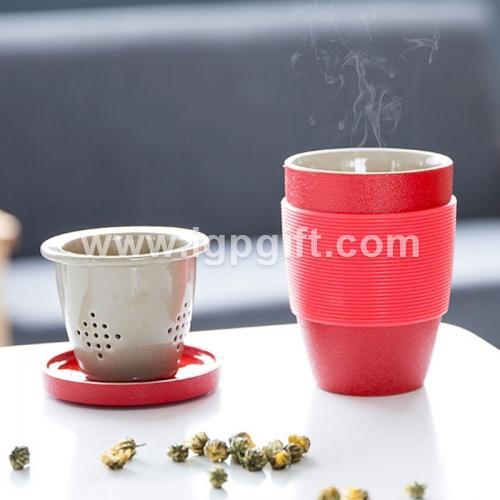 Quick Filter Cup with Tea Strainer