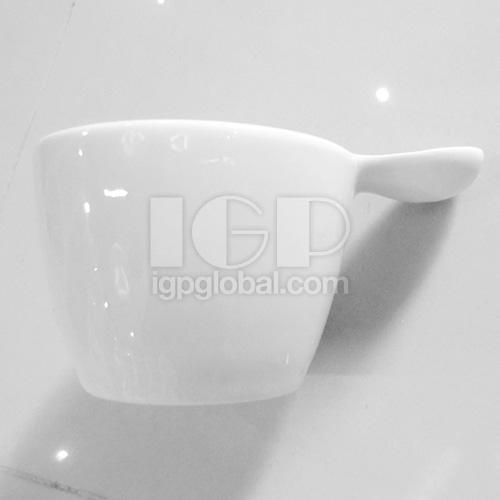 Spoon-shaped Ceramic Mug