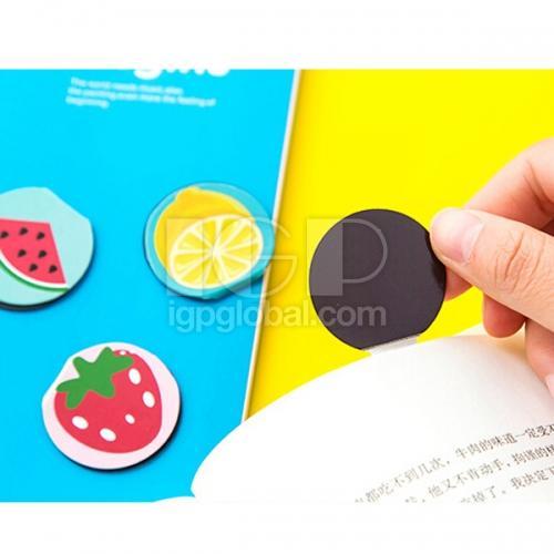 Customizable shape magnet bookmark