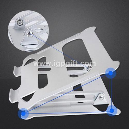 Foldable aluminium alloy lifting stand