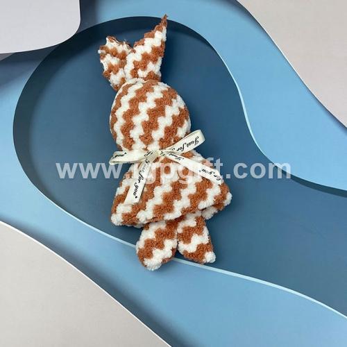 Rabbit Style Wave Pattern Towel