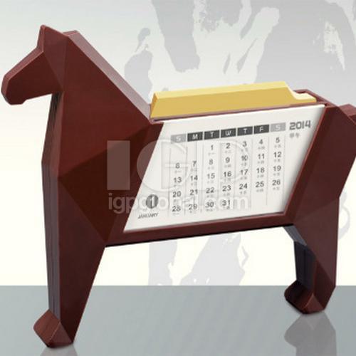 Horse-shaped Calendar